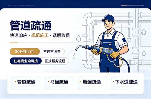 高邮管道疏通