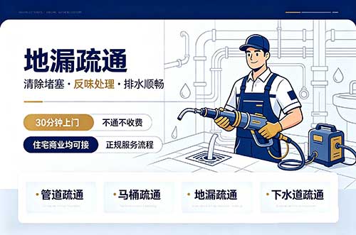 高邮地漏疏通