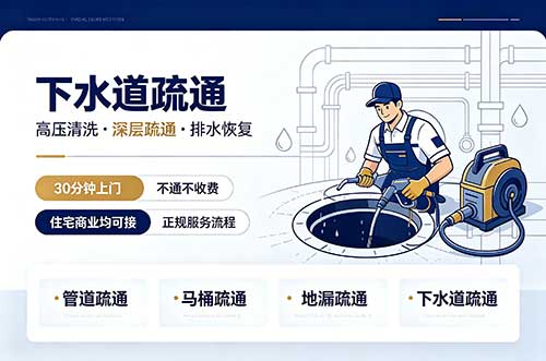 高邮下水道疏通